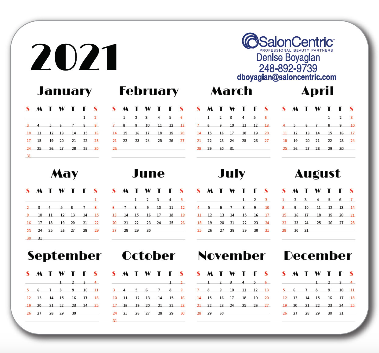 4-IN-1 MICROFIBER MOUSE PAD CALENDAR CLEANING CLOTH 8"W X 7"H X 1/16" (#TEKMPC100) FREE SET-UP! Save $50.00! *** To See Sale Prices, Please Wait For The Green "YOUR SALE PRICE" Box To Appear Below