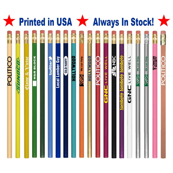 ROUND #2 PENCILS (#CAM-647) FREE SET-UP! Save $50.00! *** To See Sale Prices, Please Wait For The Green "YOUR SALE PRICE" Box To Appear Below